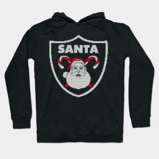 santa face ugly christmas Hoodie